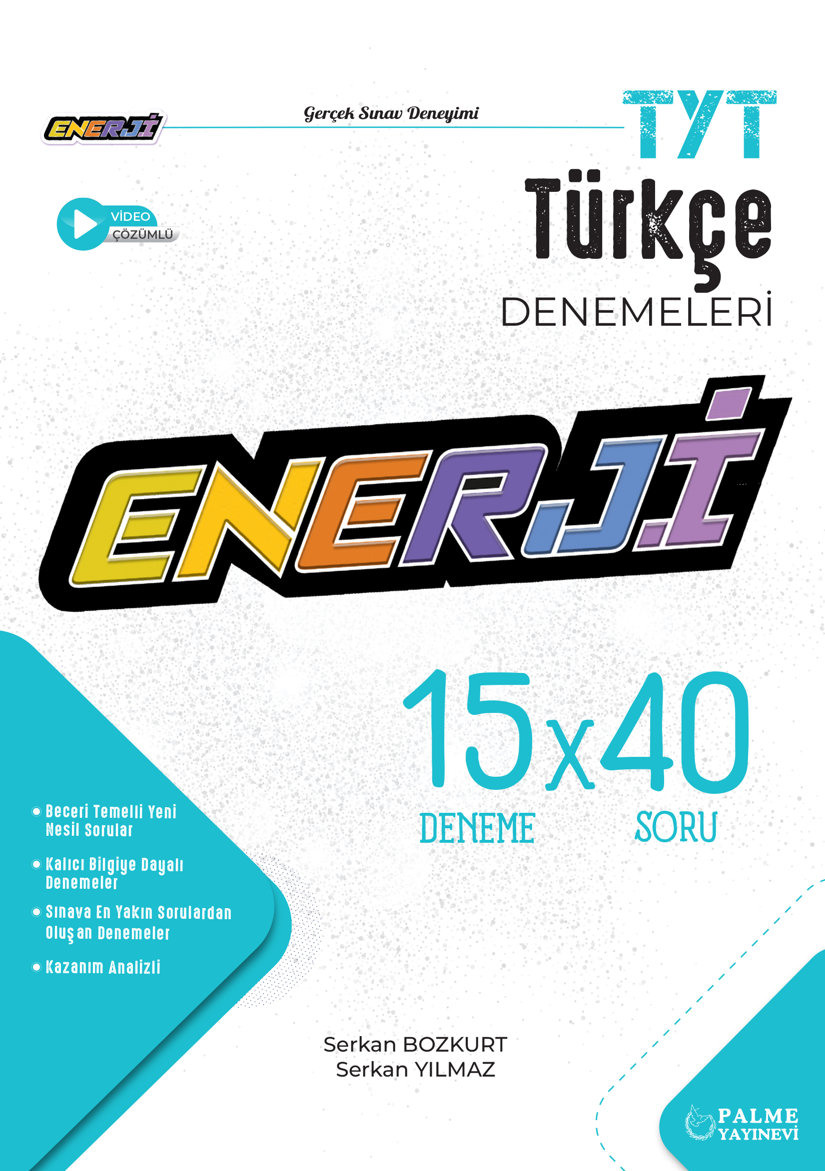 TYT Enerji Türkçe 15x40 Deneme Sınavı kapak görseli